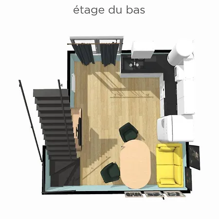 La St-andre - T2 Art Deco - Centre Apartment